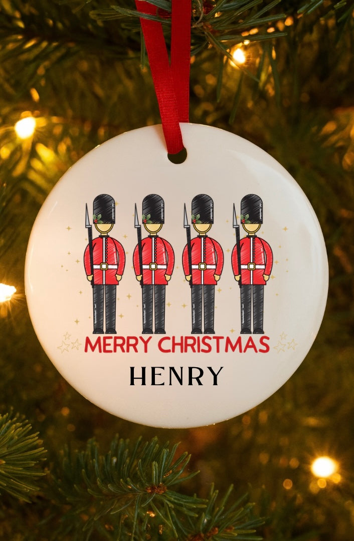 Personalised London Guard Decoration