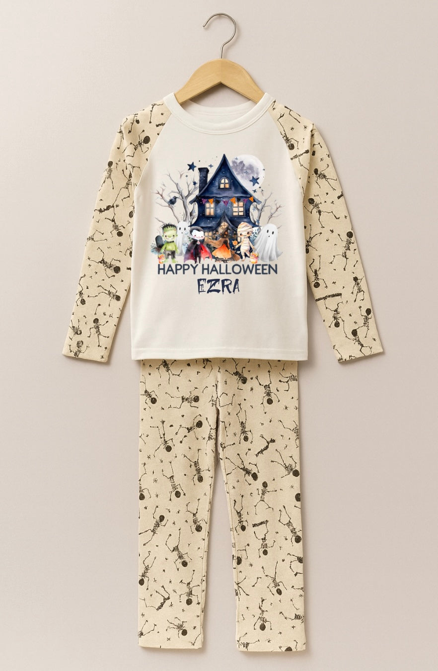 Personalised Skeleton Pyjamas