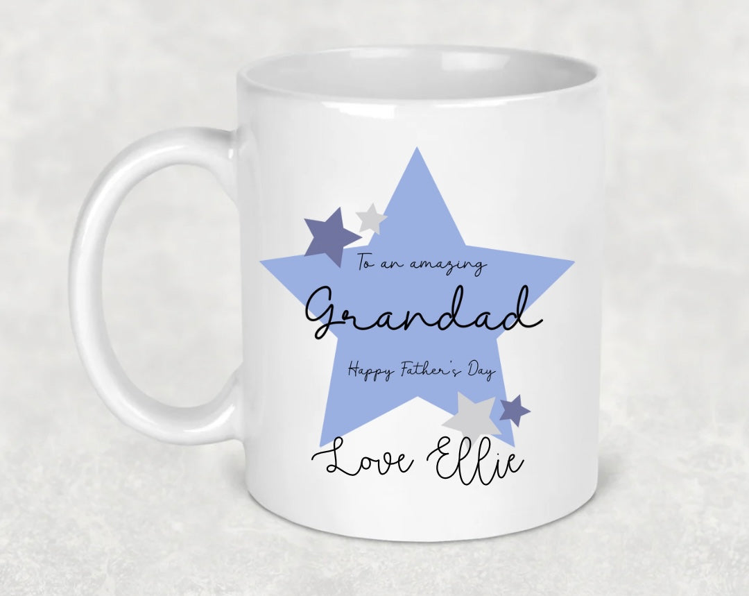 Personalised Amazing Grandad Mug
