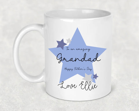Personalised Amazing Grandad Mug