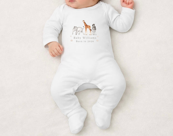 Personalised Born in 2026 Rompersuit