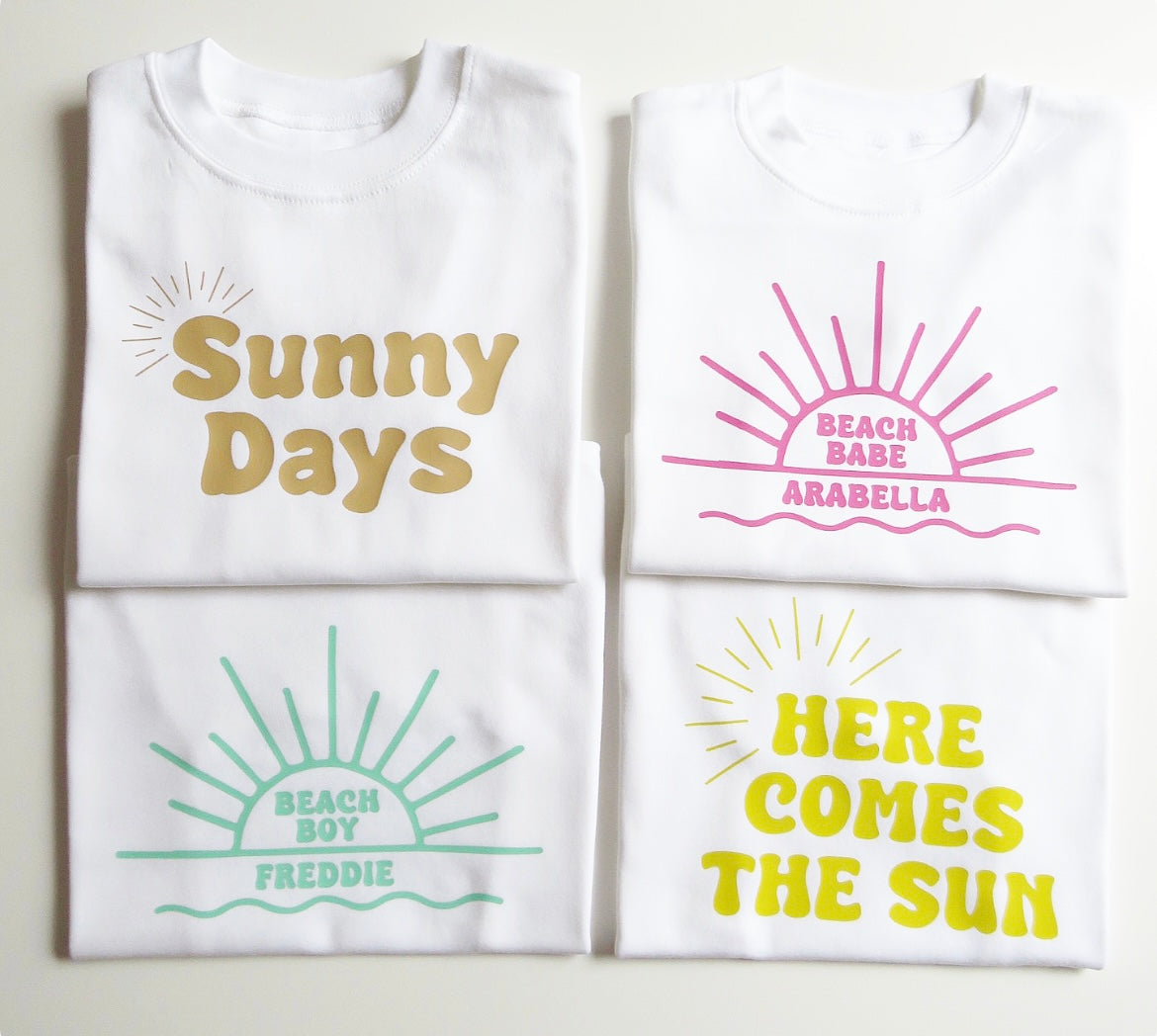 Personalised Summer T-Shirt