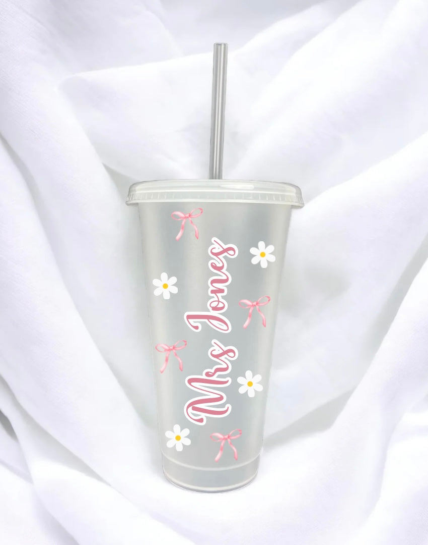Personalised Teacher Cold Cup