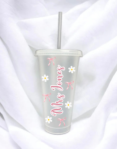 Personalised Teacher Cold Cup