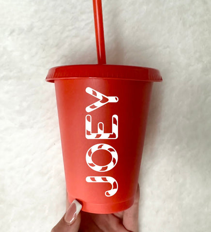 Personalised Christmas Cold Cup