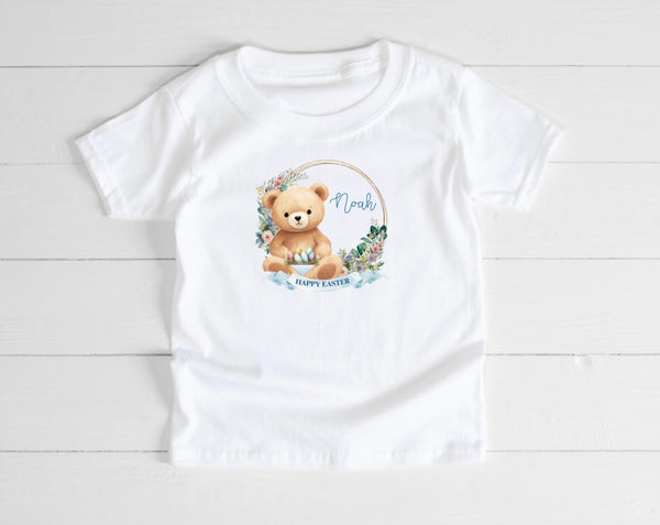 Personalised Easter Bear T-Shirt