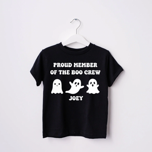 Personalised Boo Crew T-Shirt