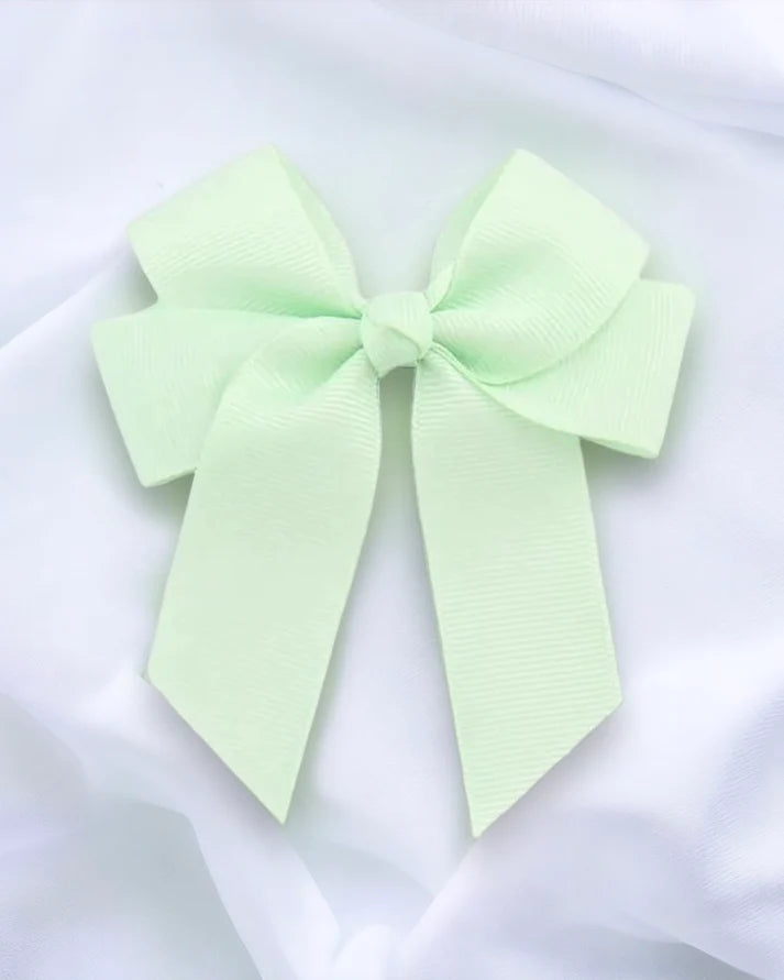 Personalised Mint Green Hair Bow