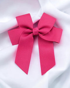 Personalised Fuchsia Hair Bow