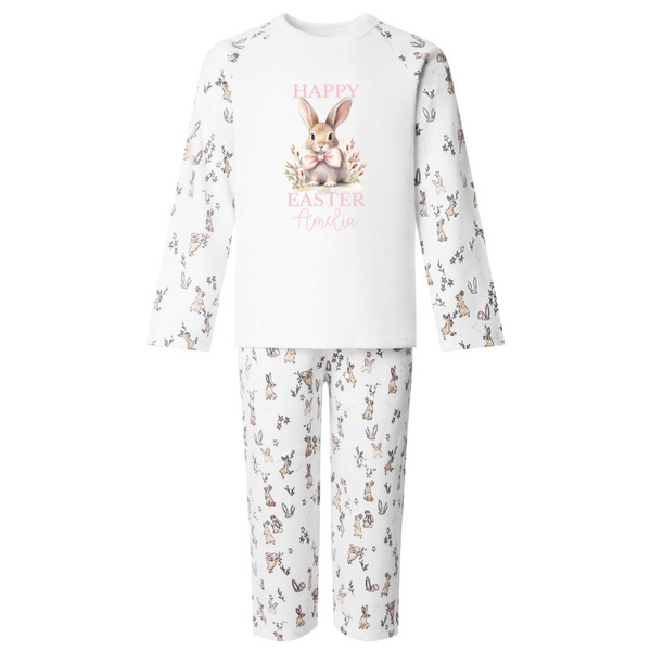 Personalised Easter Bunny Pyjamas