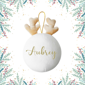 Personalised Reindeer Decoration
