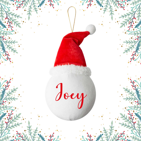Personalised Santa Decoration