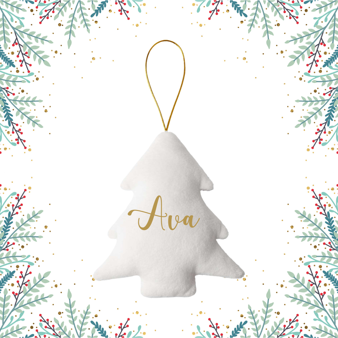 Personalised Christmas Tree Decoration