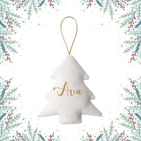 Personalised Christmas Tree Decoration