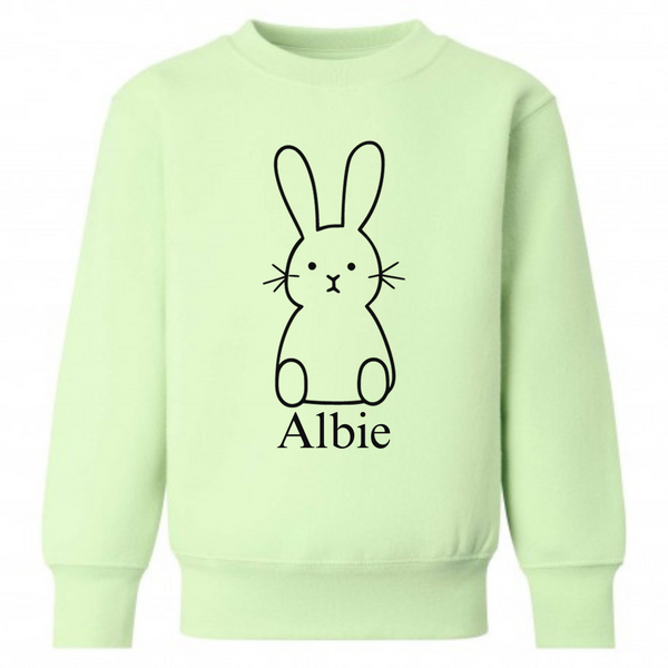 Personalised Easter Bunny Sweatshirt