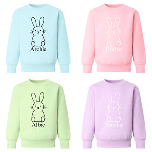 Personalised Easter Bunny Sweatshirt