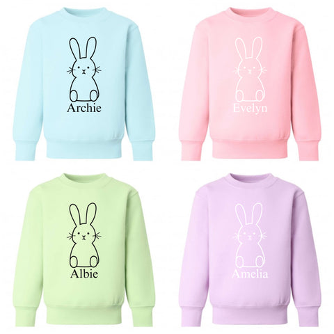 Personalised Easter Bunny Sweatshirt