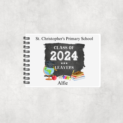 Personalised Leavers Notebook