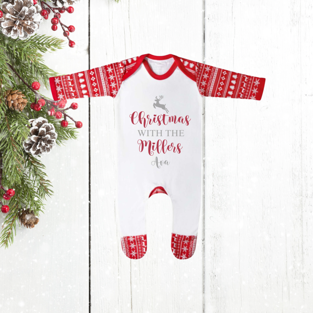 Personalised Family Name Rompersuit
