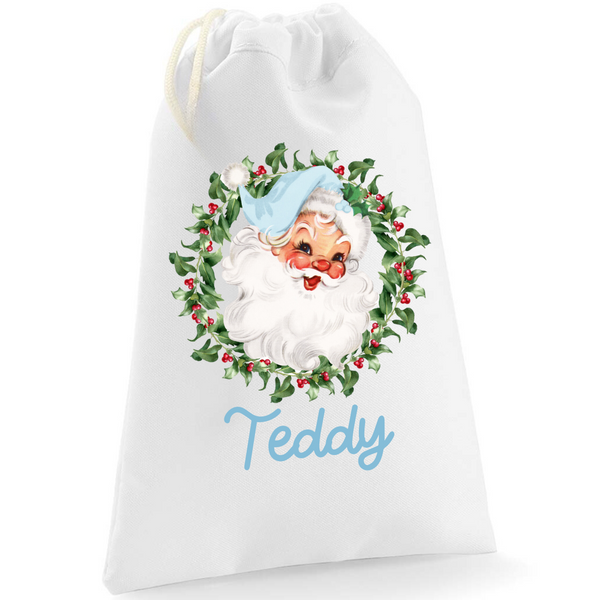 Personalised Vintage Santa Sack