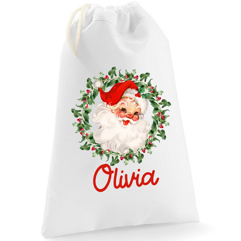 Personalised Vintage Santa Sack