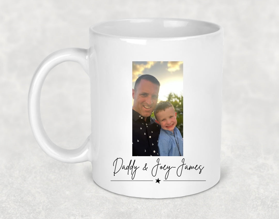 Personalised Daddy Photo Mug