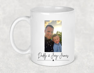 Personalised Daddy Photo Mug