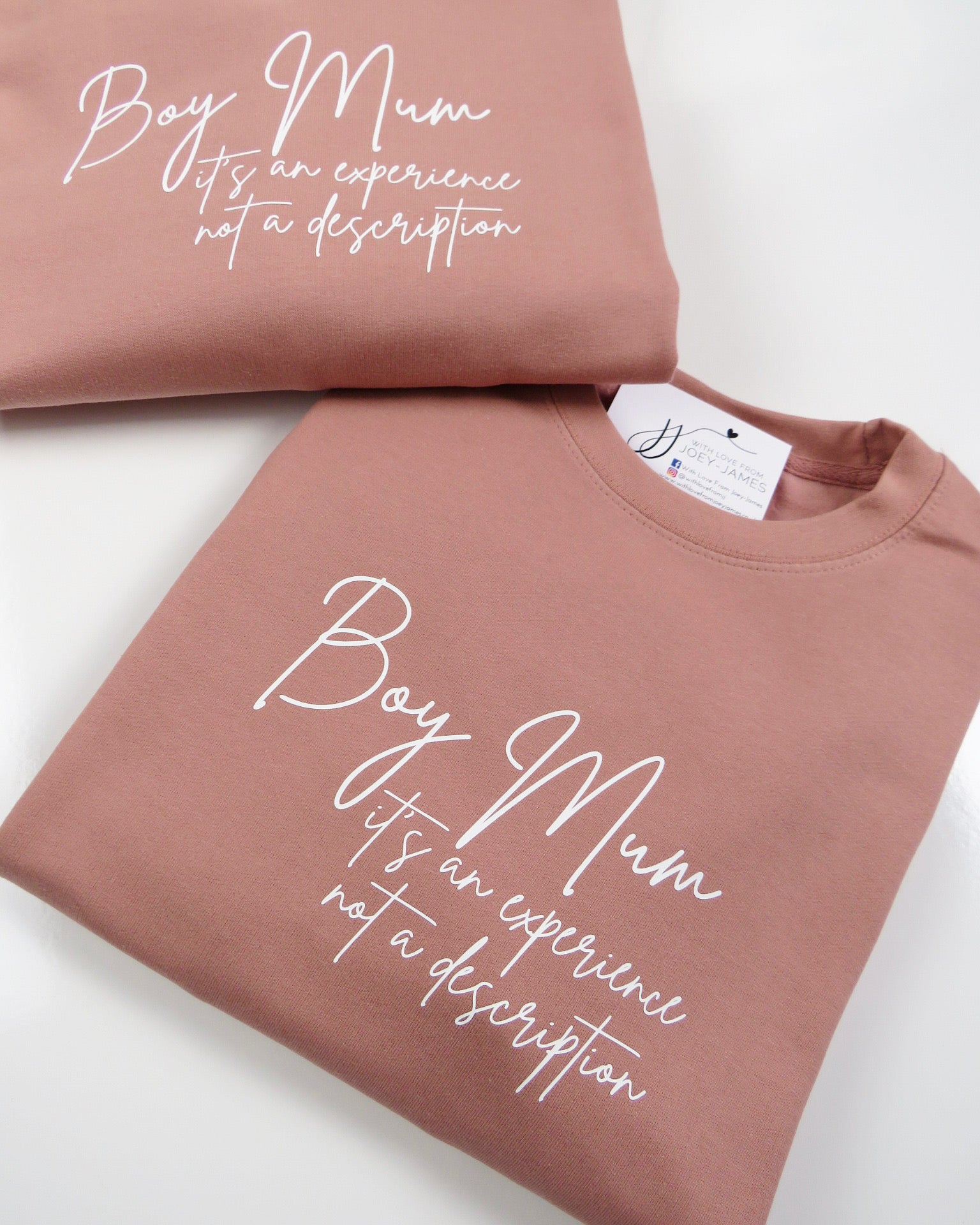 Personalised Boy Mum Sweatshirt