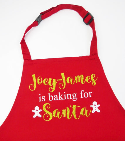 Personalised Children's Christmas Apron