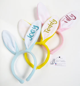 Personalised Bunny Ears Headband