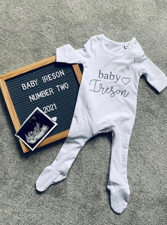Personalised Sleepsuit