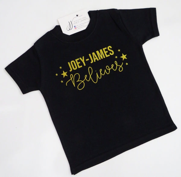 Personalised "Believes" T-Shirt
