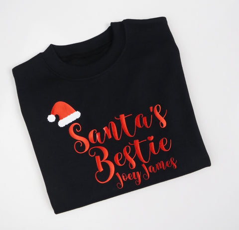 Personalised Santa's Bestie T-Shirt