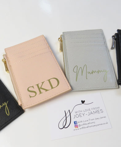 Personalised Card Wallet