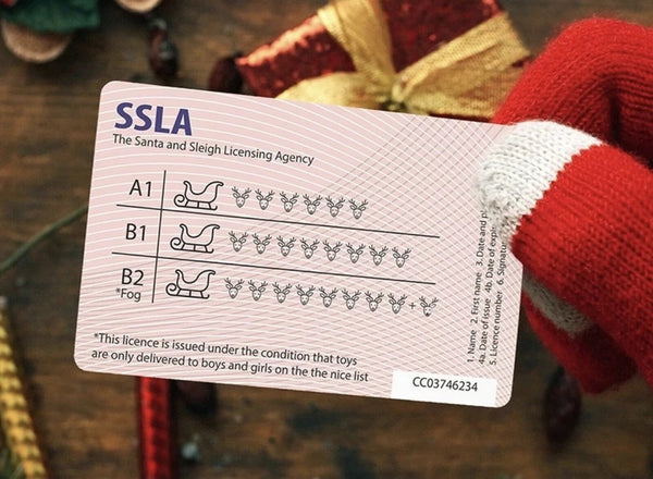 Santa’s Flying Licence