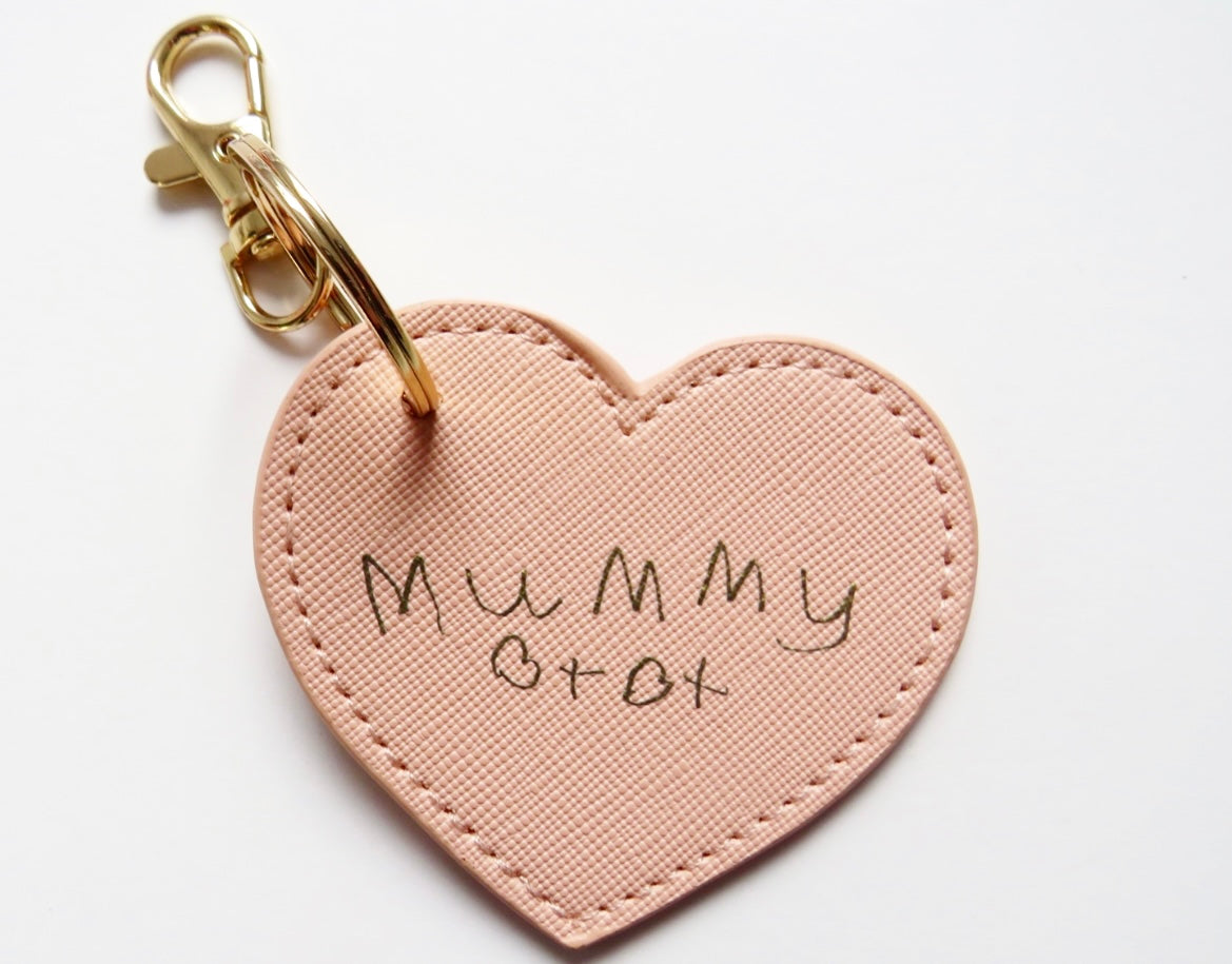 Personalised Writing Keyring – With Love From Joey-James
