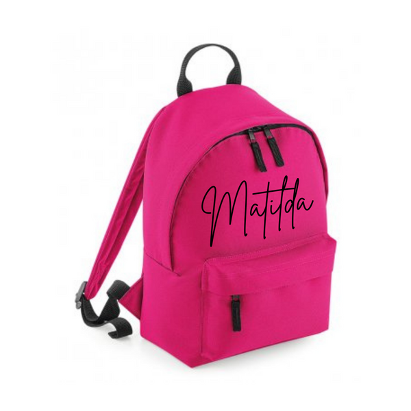 Personalised Mini Backpack