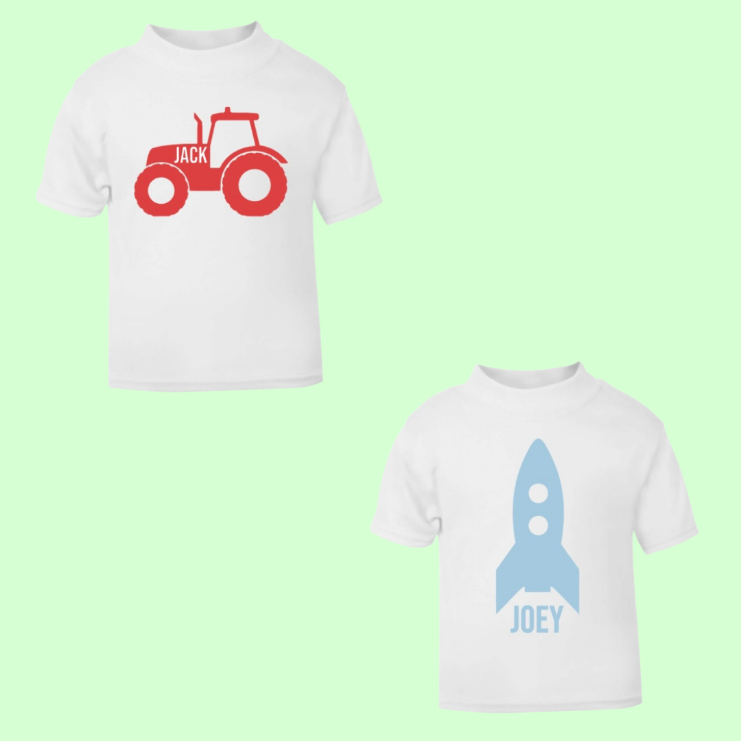 Personalised Large Icon T-Shirt