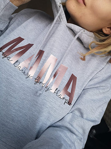 Personalised Mama Hoody