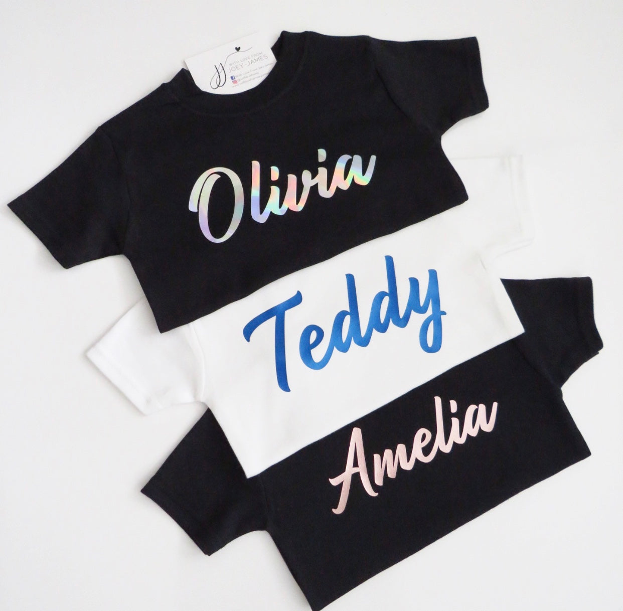 Personalised Script T-Shirt