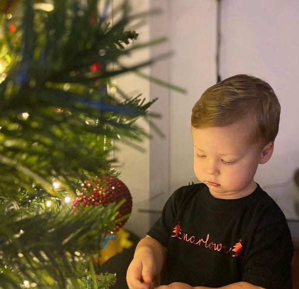 Personalised Christmas Scroll T-Shirt