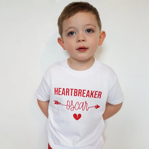 Personalised Heartbreaker T-Shirt