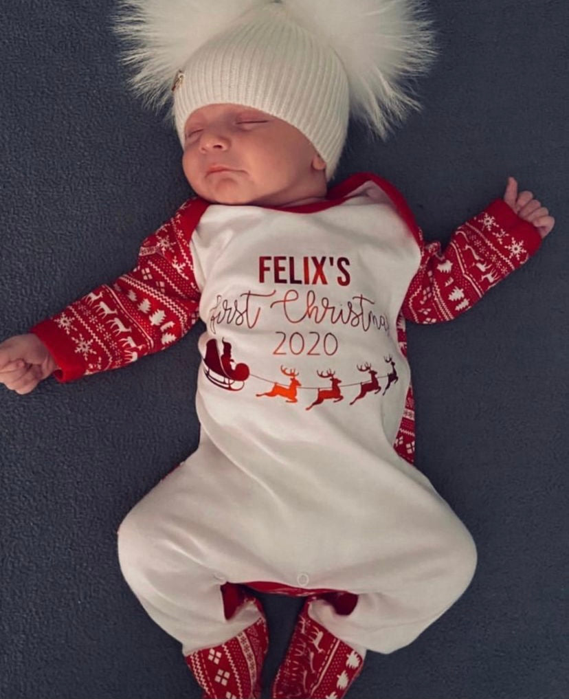 Personalised Fairisle Rompersuit