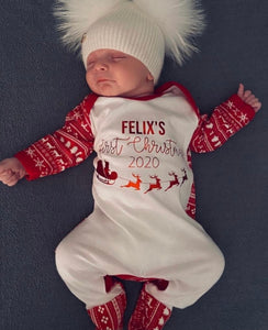 Personalised Fairisle Rompersuit