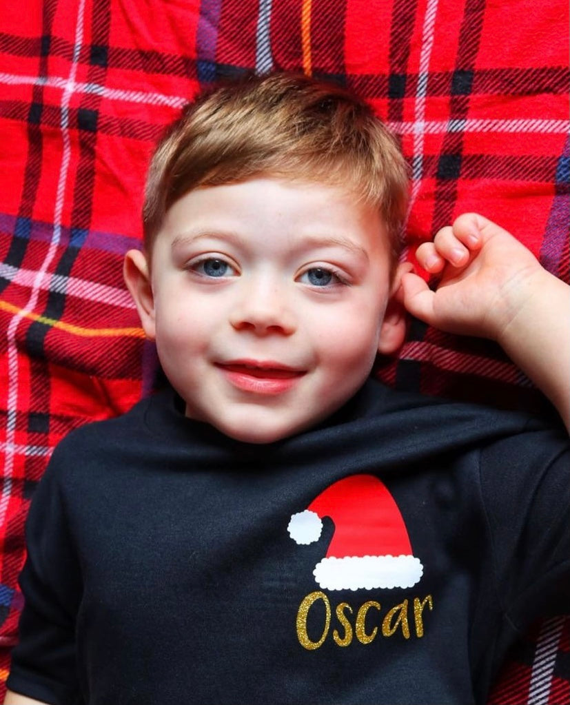 Personalised Santa Hat T-Shirt