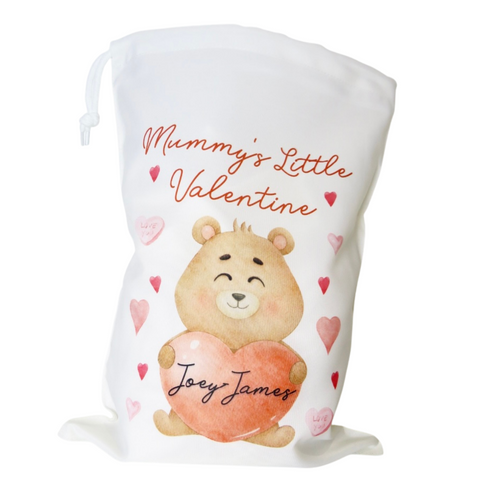 Personalised Valentines Sack