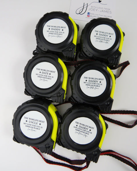 Personalised Tape Measure
