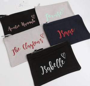 Personalised Accessory Bag