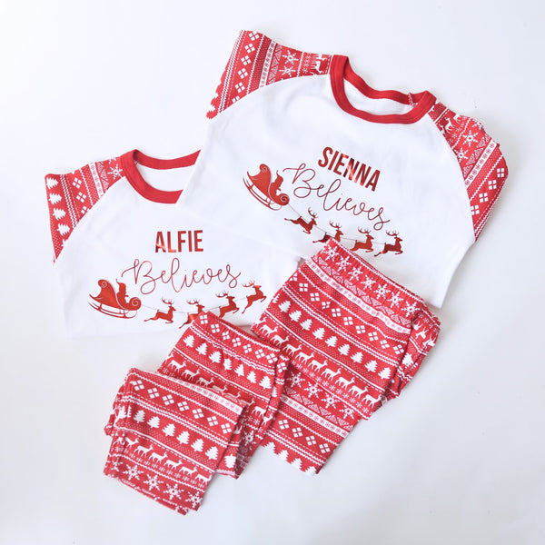 Personalised Fairisle Pyjamas